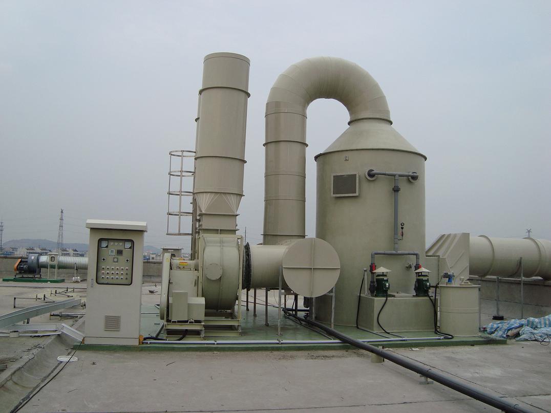 What is the required gas absorption equipment? 